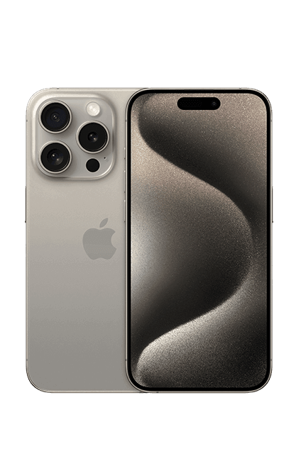 Apple iPhone 15 Pro 6,1" 128GB - Naturligt titanium - DANVIVO
