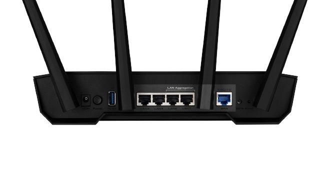 ASUS TUF Gaming AX3000 V2 trådløs router Gigabit Ethernet Dual-band (2,4 GHz / 5 GHz) Sort, Orange - DANVIVO