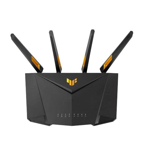 ASUS TUF Gaming AX3000 V2 trådløs router Gigabit Ethernet Dual-band (2,4 GHz / 5 GHz) Sort, Orange - DANVIVO