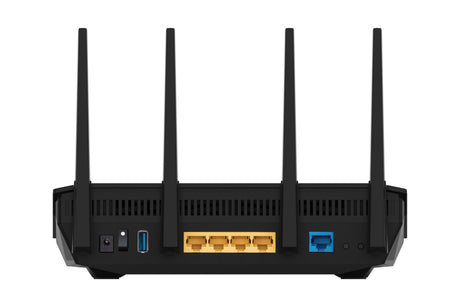 ASUS RT-AX5400 trådløs router Gigabit Ethernet Dual-band (2,4 GHz / 5 GHz) Sort - DANVIVO