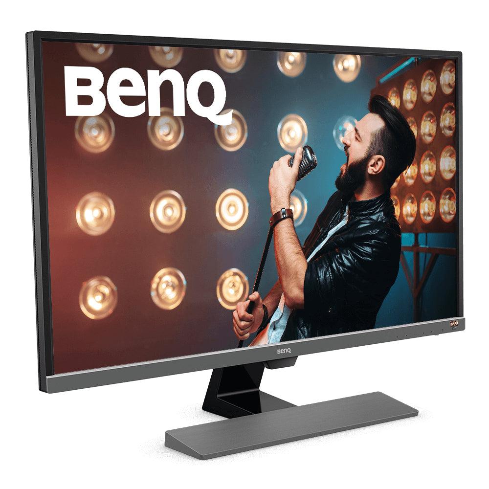 BenQ EW3270U Computerskærm 80 cm (31.5") 3840 x 2160 pixel 4K Ultra HD LED Sort, Grå, Metallic - DANVIVO