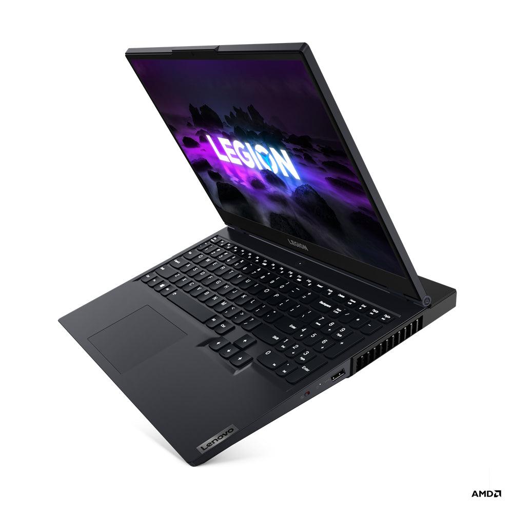 Lenovo Legion 5 Laptop 39,6 cm (15.6") Fuld HD AMD Ryzen™ 5 5600H 16 GB RAM 512 GB SSD NVIDIA GeForce RTX 3070 Sort, Blå - DANVIVO
