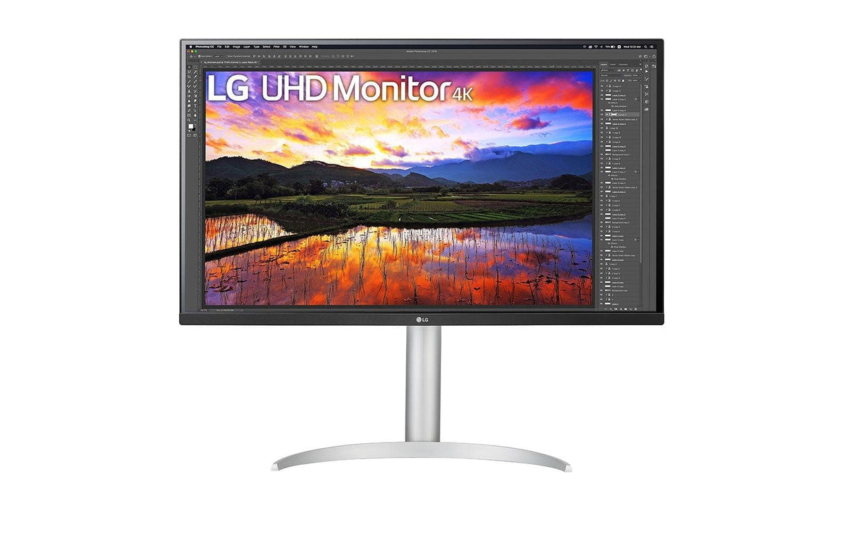 LG 32UP55NP-W Computerskærm 80 cm (31.5") 3840 x 2160 pixel 4K Ultra HD Hvid - DANVIVO