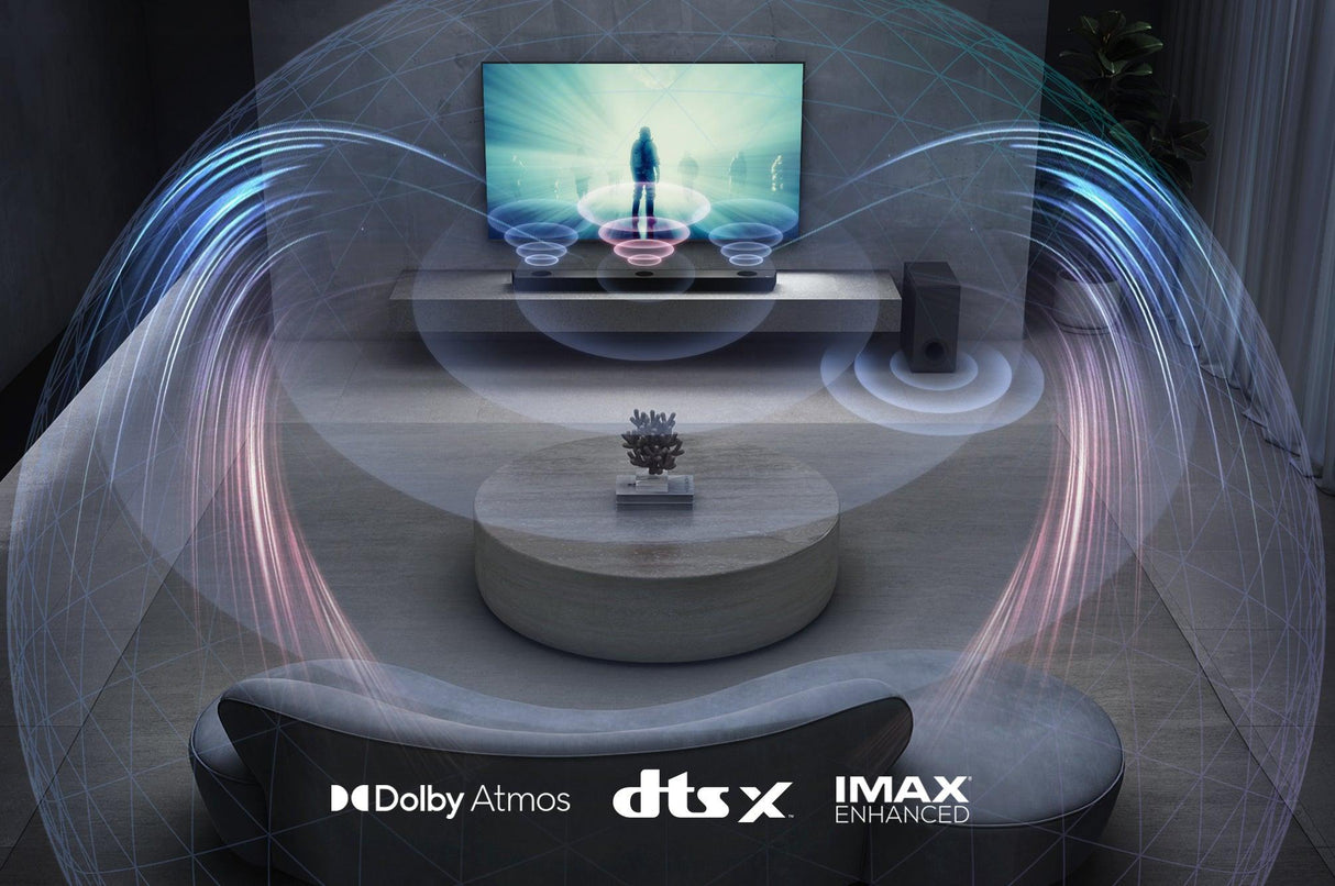LG S90QY 5.1.3 Dolby Atmos Soundbar -äänijärjestelmä - DANVIVO