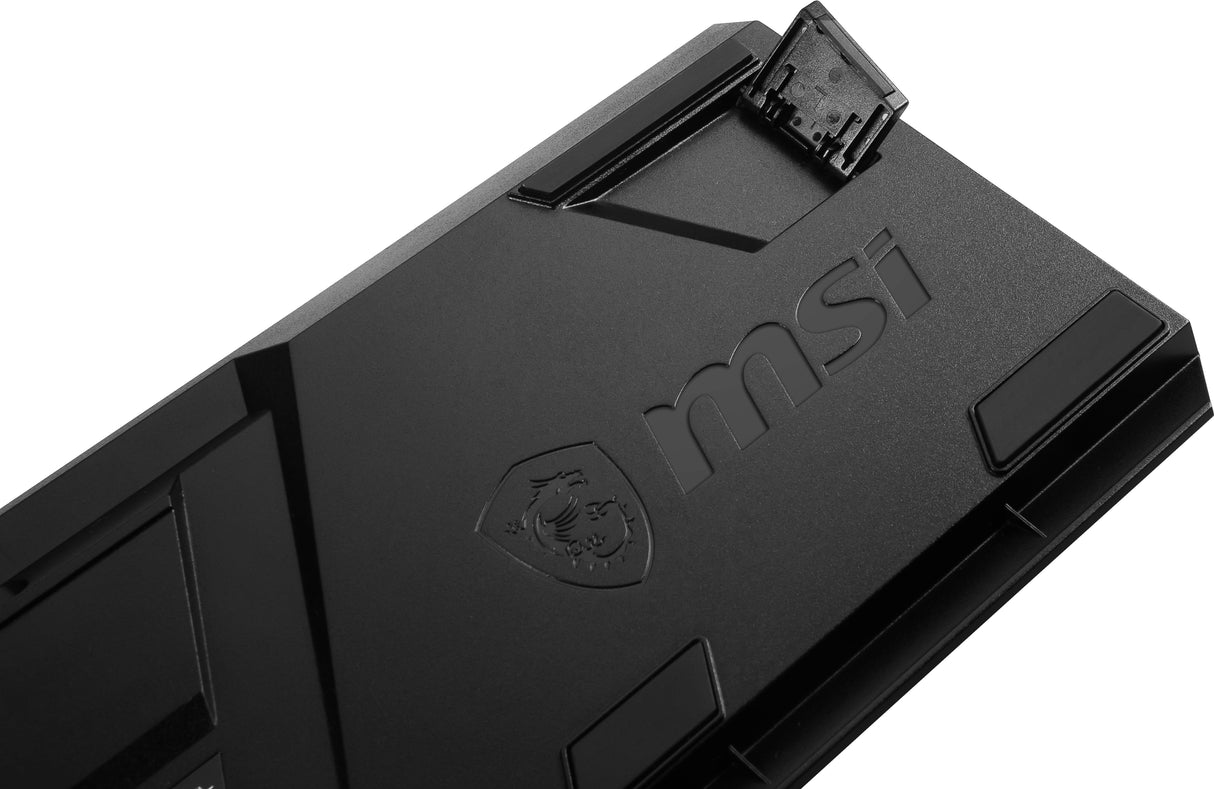 MSI VIGOR GK50 LOW PROFILE TKL US tastatur USB QWERTY US engelsk Sort - DANVIVO