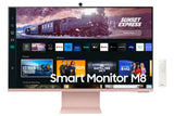 Samsung Smart Monitor M8 S32CM80PUU Computerskærm 81,3 cm (32") 3840 x 2160 pixel 4K Ultra HD LCD Lyserød - DANVIVO