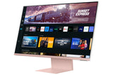 Samsung Smart Monitor M8 S32CM80PUU Computerskærm 81,3 cm (32") 3840 x 2160 pixel 4K Ultra HD LCD Lyserød - DANVIVO