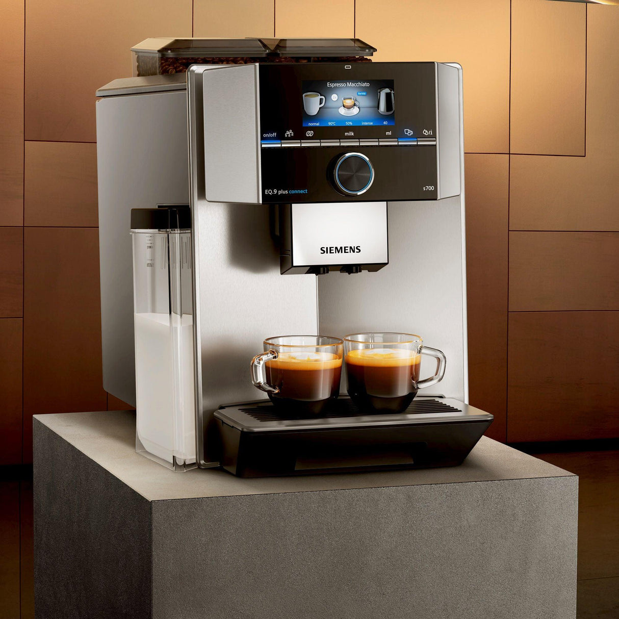 Siemens EQ.9 TI9558X1DE Kaffemaskine Fuld-auto Espressomaskine 2,3 L - DANVIVO