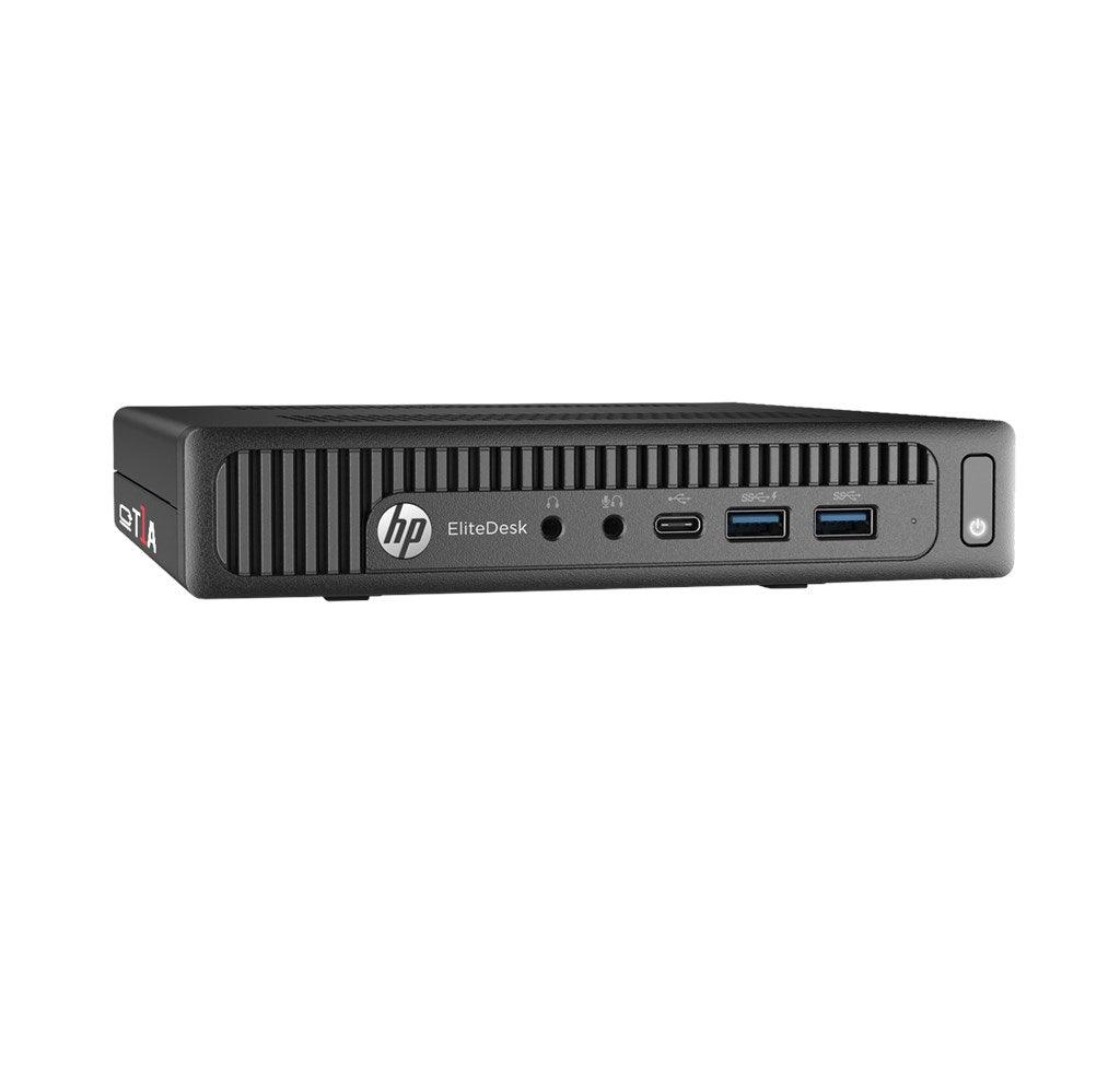 T1A HP EliteDesk 800 G2 Refurbished Intel® Core™ i5 i5-6500 16 GB RAM 240 GB SSD Mini PC Sort - DANVIVO
