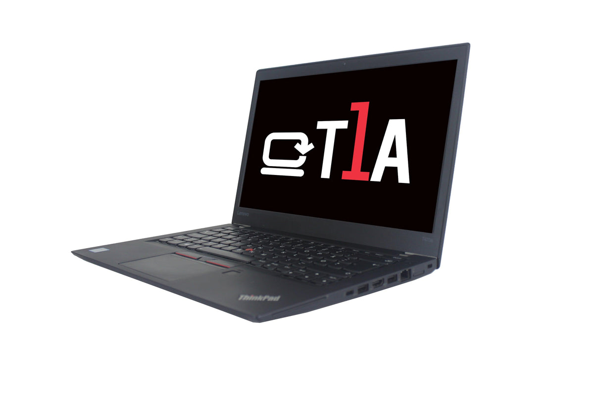 T1A Lenovo ThinkPad T470s Refurbished Laptop 35,6 cm (14") Intel® Core™ i5 i5-6300U 12 GB RAM 256 GB SSD Sort - DANVIVO
