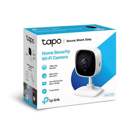 TP-Link Tapo C100 IP-sikkerhedskamera Indendørs 1920 x 1080 pixel - DANVIVO